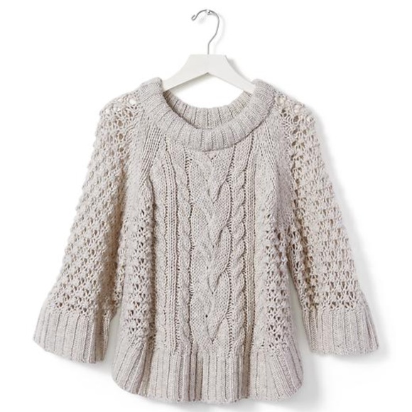 Banana Republic Italian Yarn Sweater - Beige/Taupe (NWT) - Picture 1 of 6